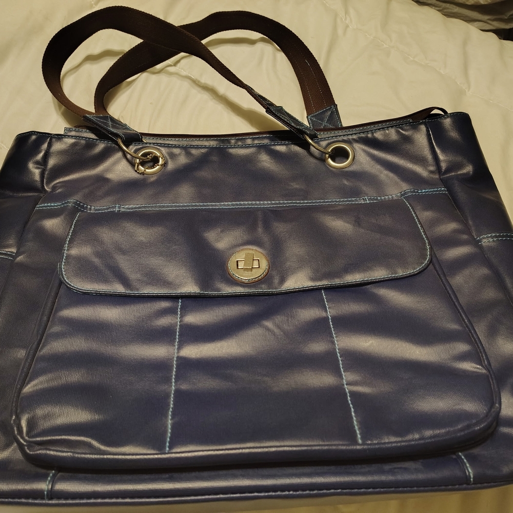 Elegant Blue Urban Junket Laptop Bag